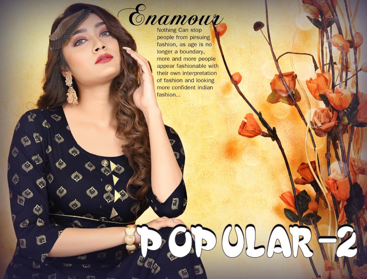 Beauty Queen Popular 2 Casual Daily Wear Rayon Printed  Anarkali Kurti Collection